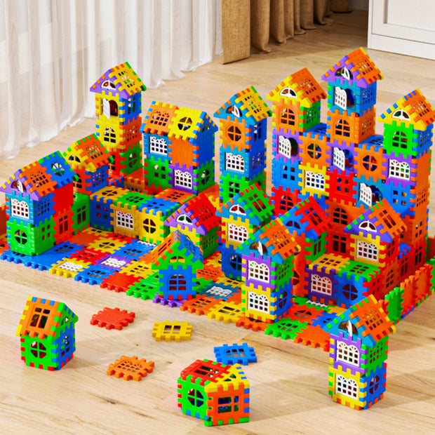 Children's House-Building Construction Set