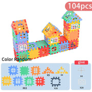 Children's House-Building Construction Set