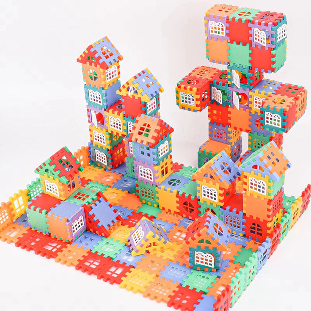 Children's House-Building Construction Set